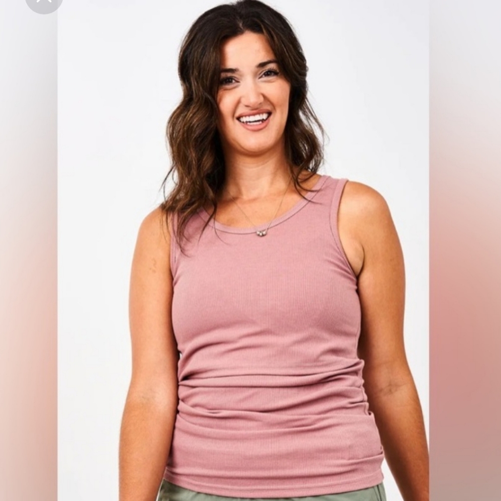 Latched Mama ribbed nursing tank XXS